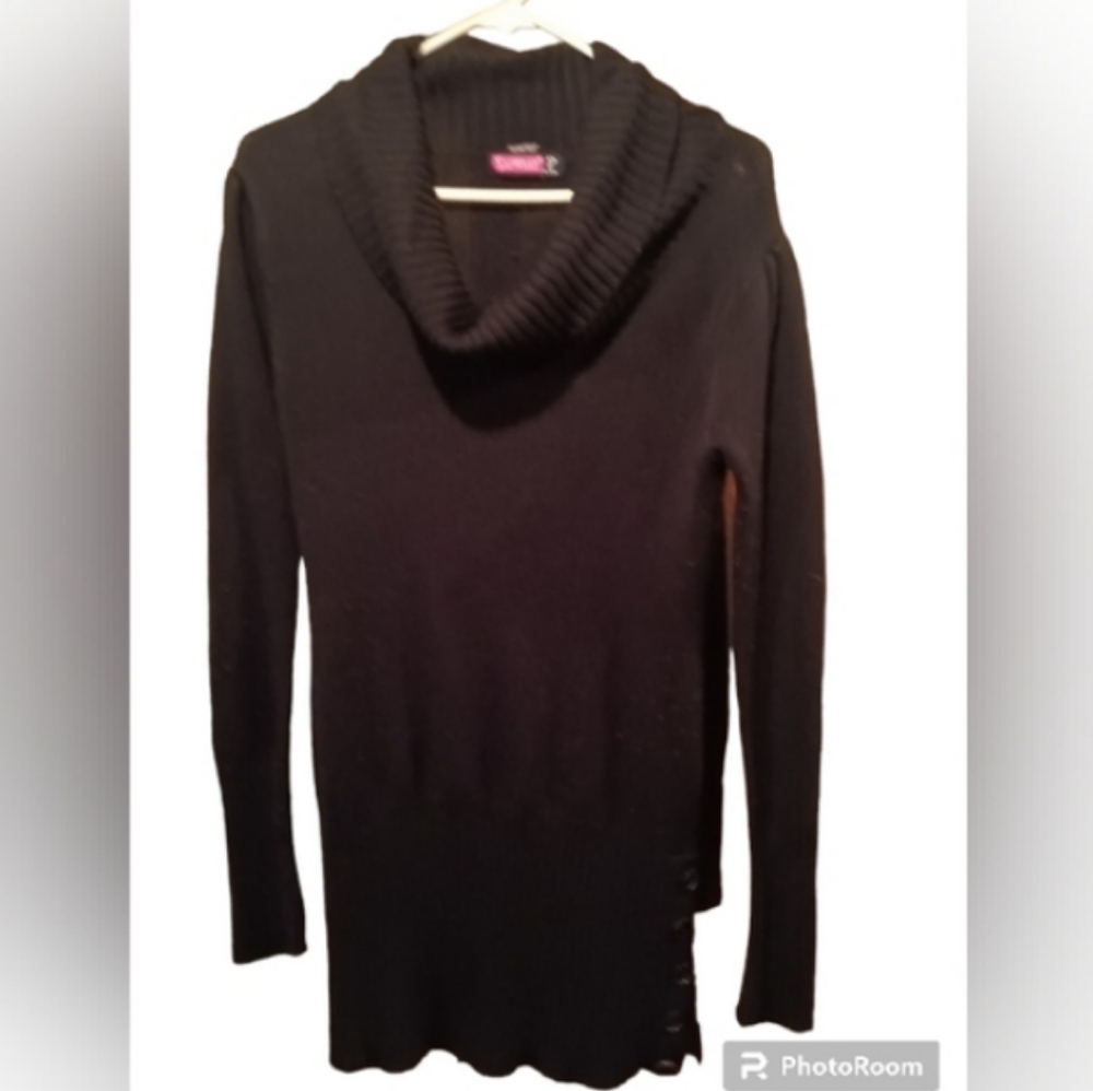 Rue 21 Black Sweater Dress - Picture 1 of 4
